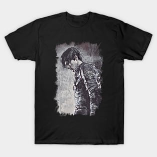 LEON / First day on the job / Fan Art Abstract Portrait T-Shirt